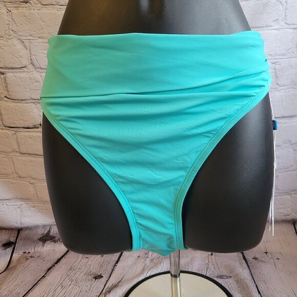Bleu Rod Beattie Wave Runner Foldover Hipster Bikini Bottom - Picture 1 of 4